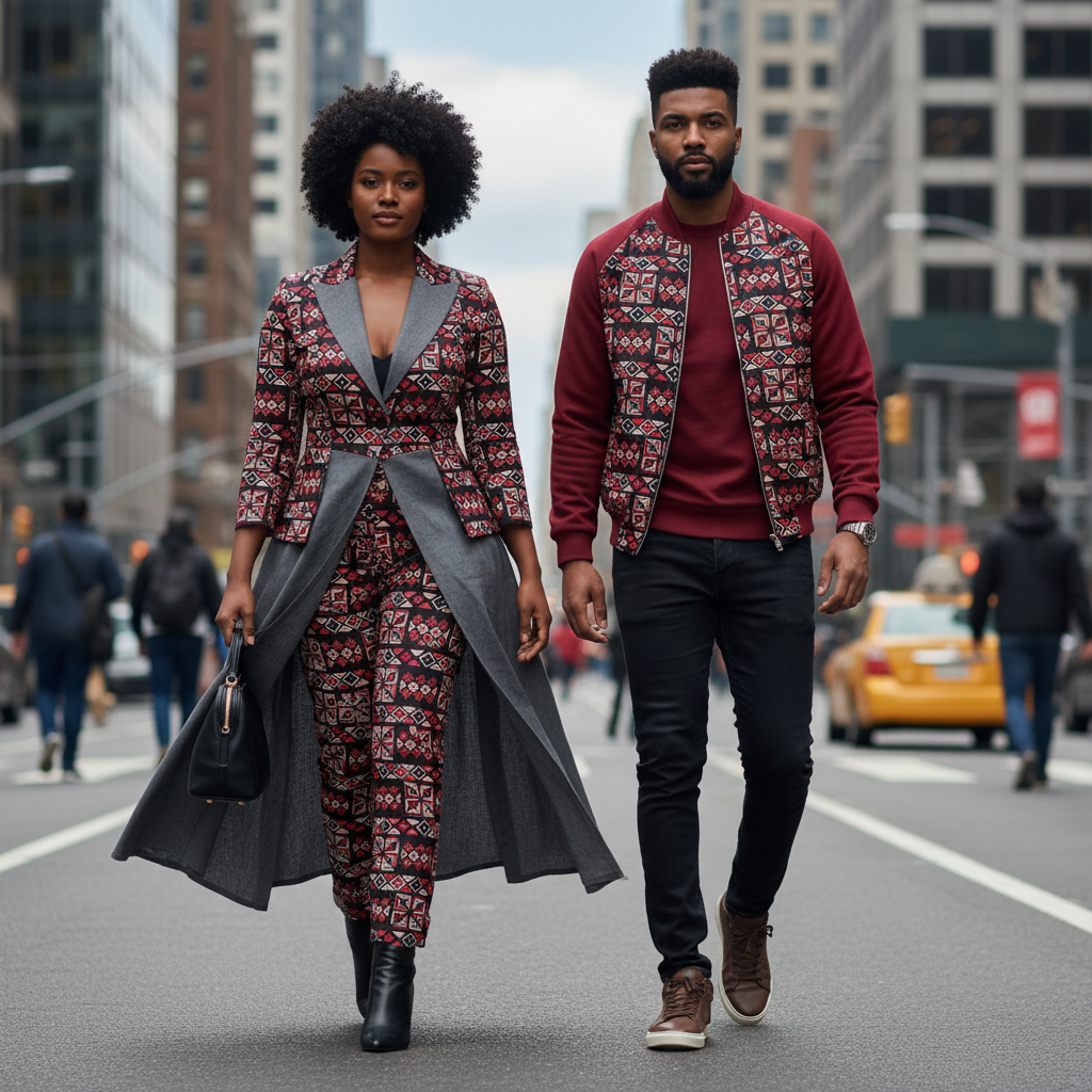 Tissu wax en coton Motif Bougoulon