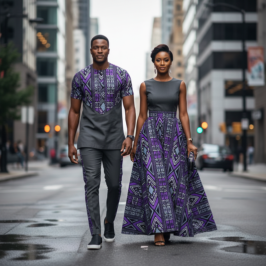 Tissu wax en coton Motif Bougoulon