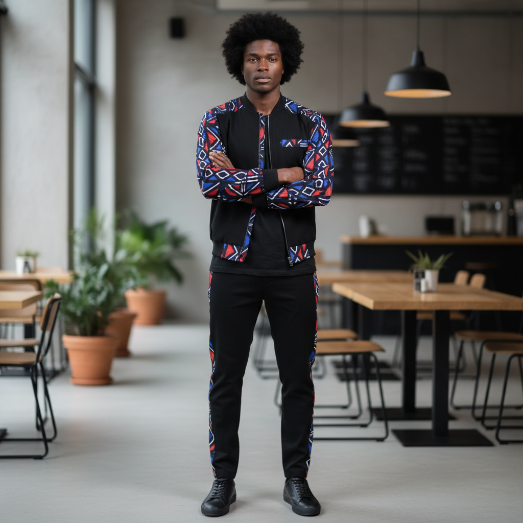 Tissu wax en coton Motif Bougoulon