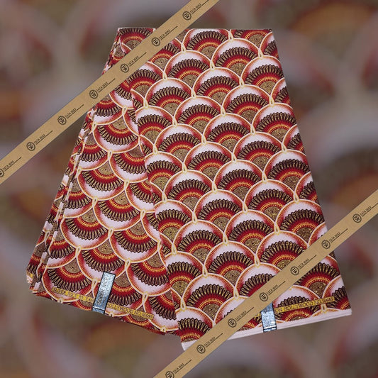 Tissu Pagne Africain Brillant 6 Yards