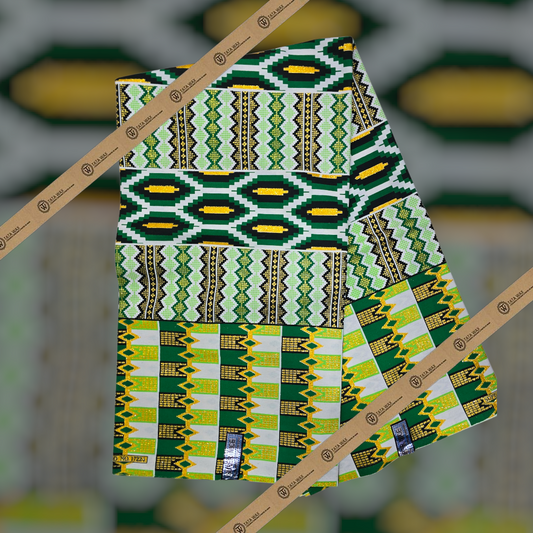 Tissu Pagne Africain Brillant 6 Yards