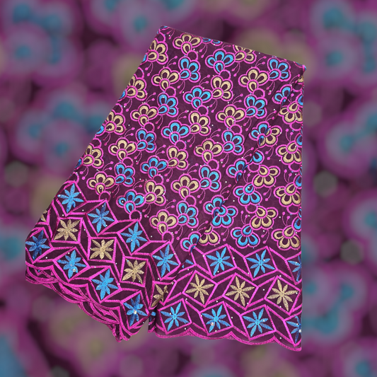 Style Brodé Autriche – Tissu Brodé Élégant