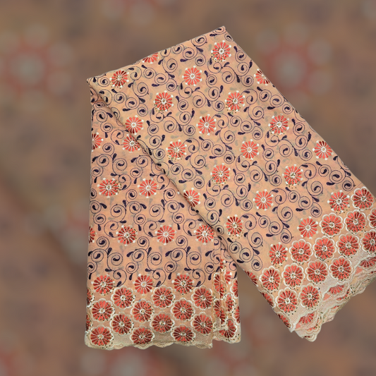 Style Brodé Autriche – Tissu Brodé Élégant