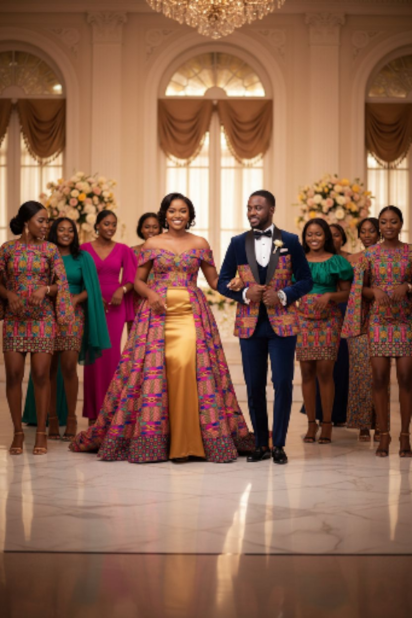 Tissu Pagne Africain Brillant 6 Yards