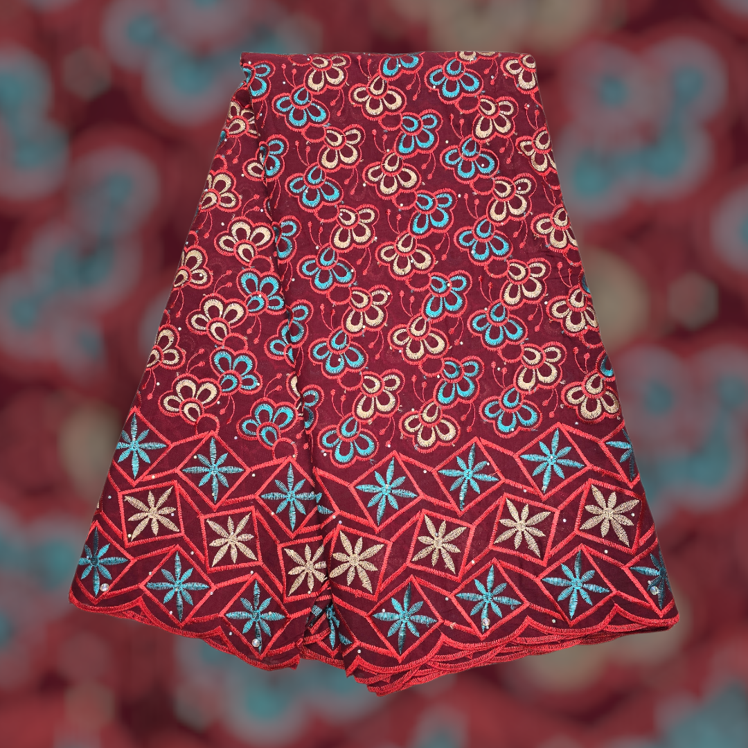 Style Brodé Autriche – Tissu Brodé Élégant