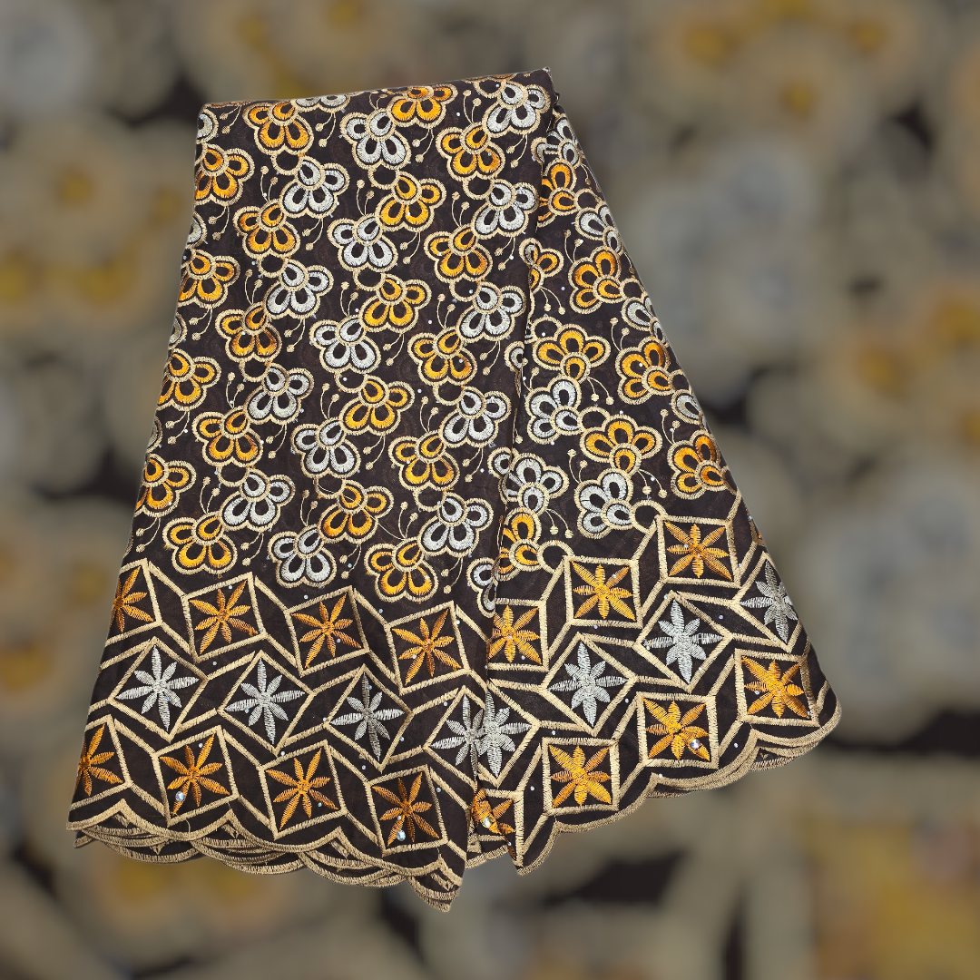 Style Brodé Autriche – Tissu Brodé Élégant