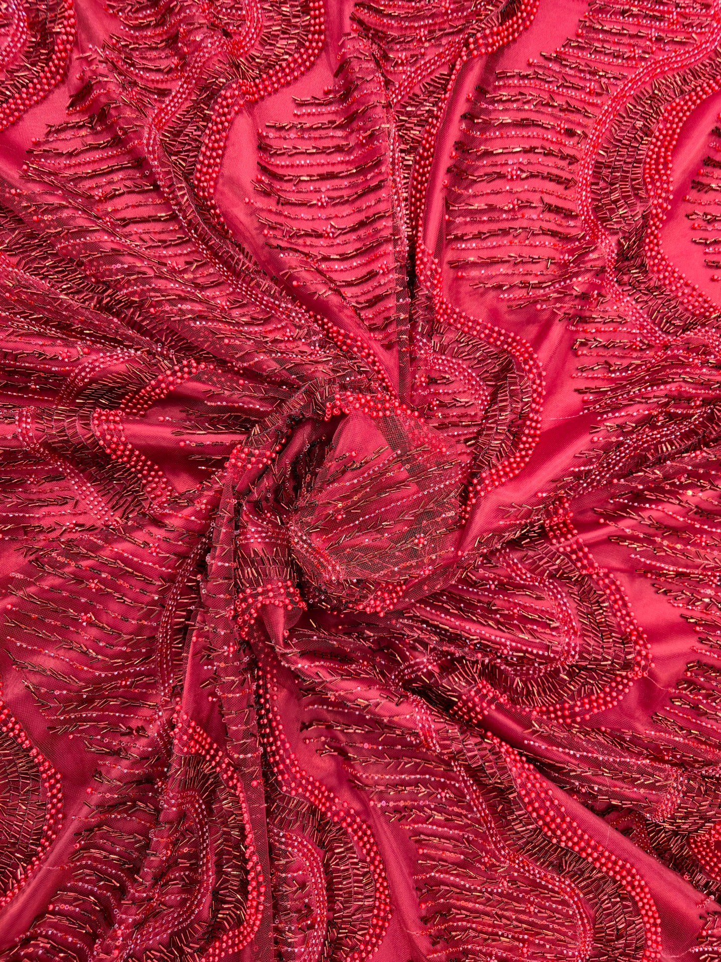 Tissu Perlage Américain TATA WAX