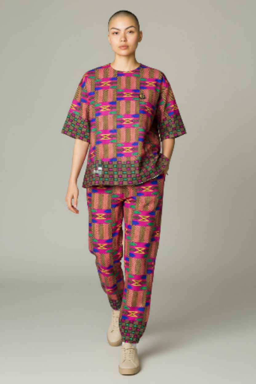 Tissu Pagne Africain Brillant 6 Yards