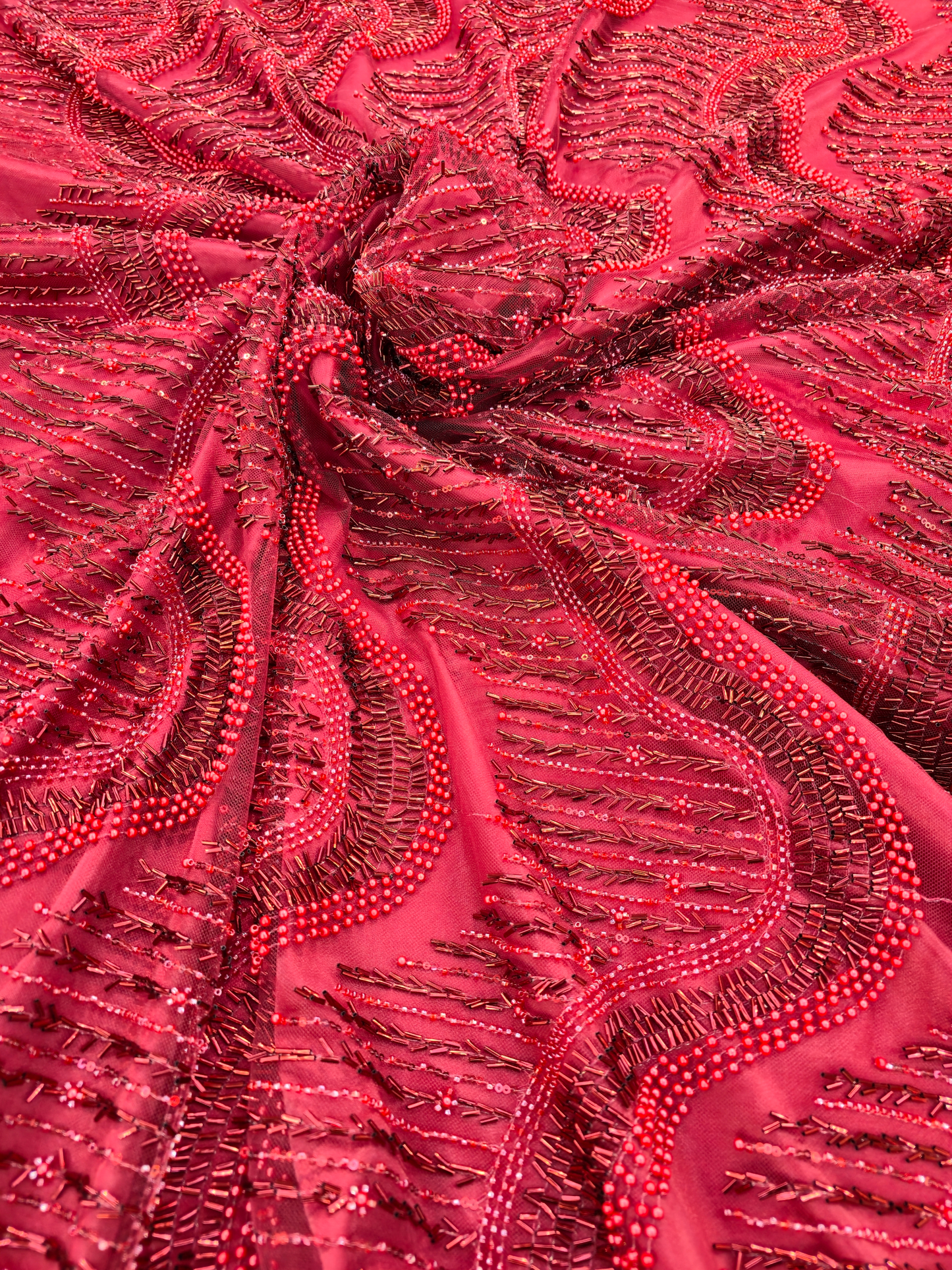 Tissu Perlage Américain TATA WAX