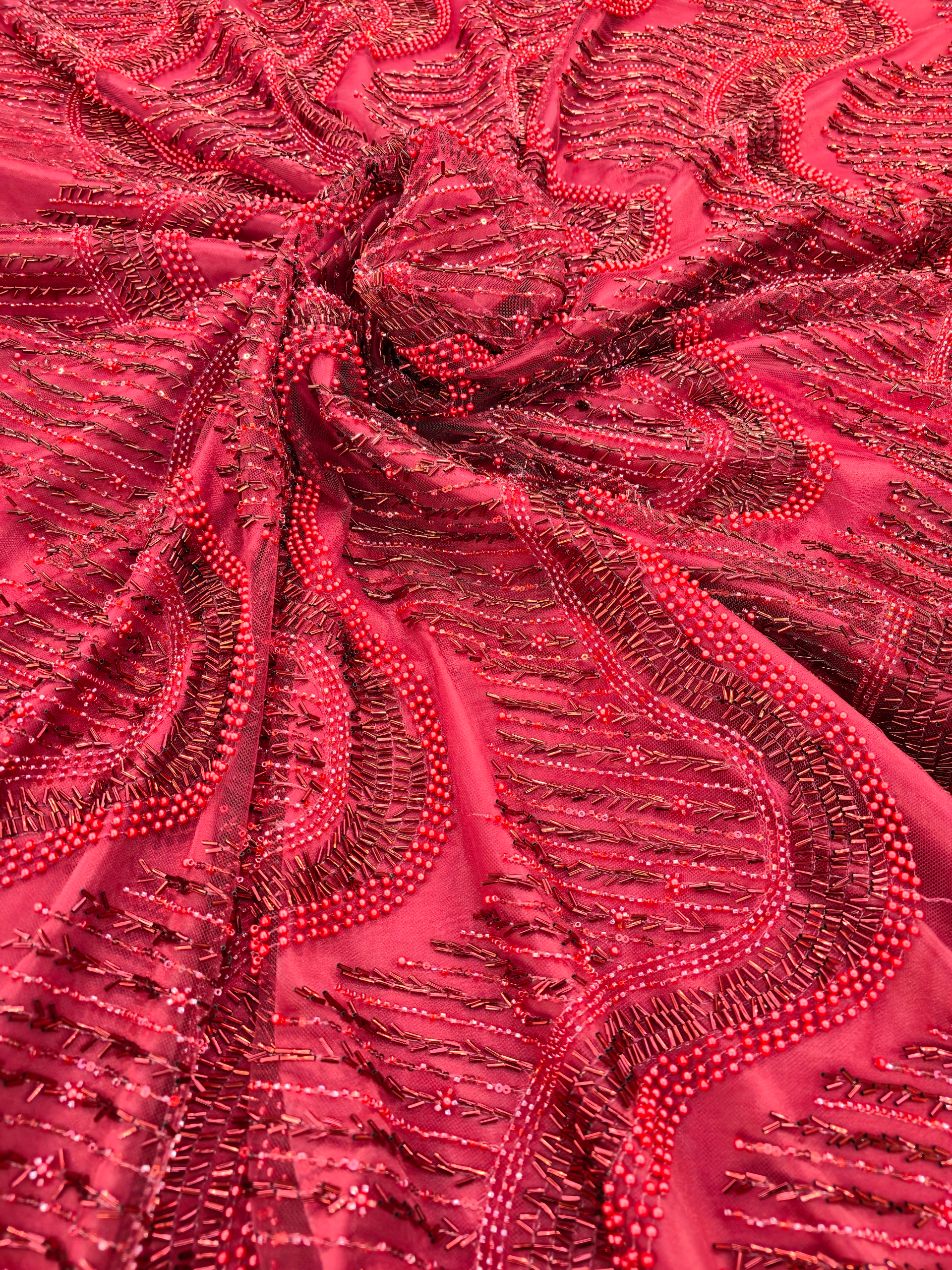 Tissu Perlage Américain TATA WAX
