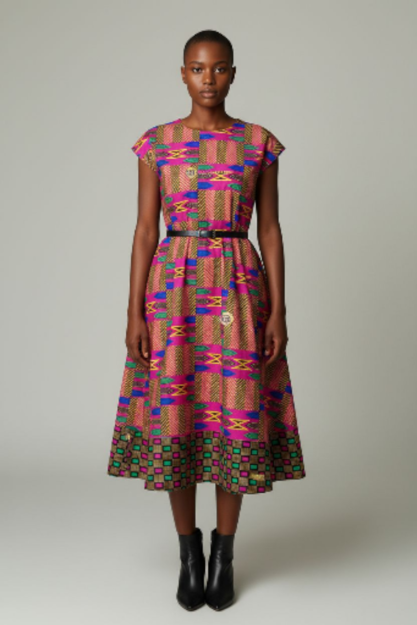 Tissu Pagne Africain Brillant 6 Yards