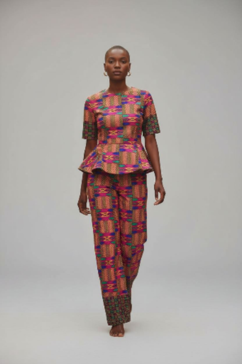 Tissu Pagne Africain Brillant 6 Yards