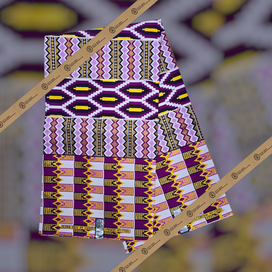 Tissu Pagne Africain Brillant 6 Yards