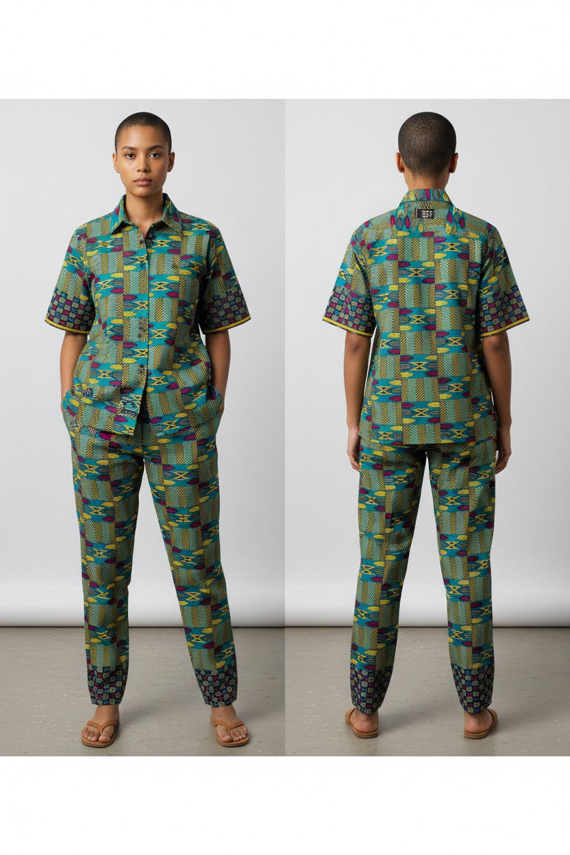 Tissu Pagne Africain Brillant 6 Yards